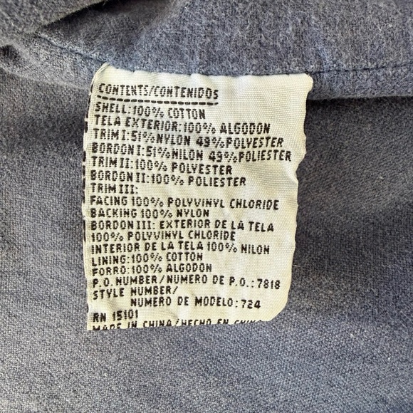 Vintage 90s Oversized Denim Jacket | Western Patchwork Boho Retro | Size L - Picture 7 of 10